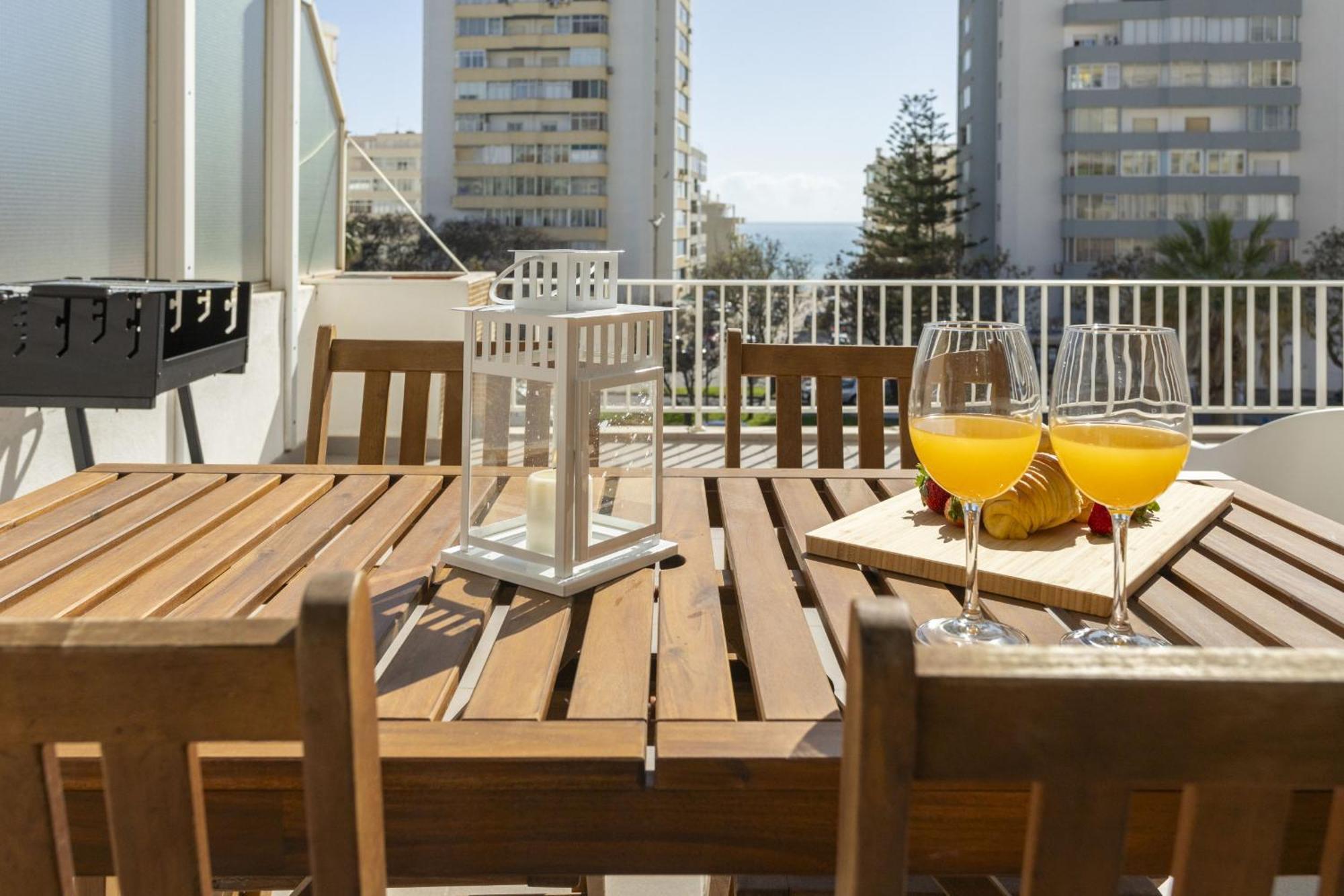 Апартаменты New! Quarteira Sea View Экстерьер фото