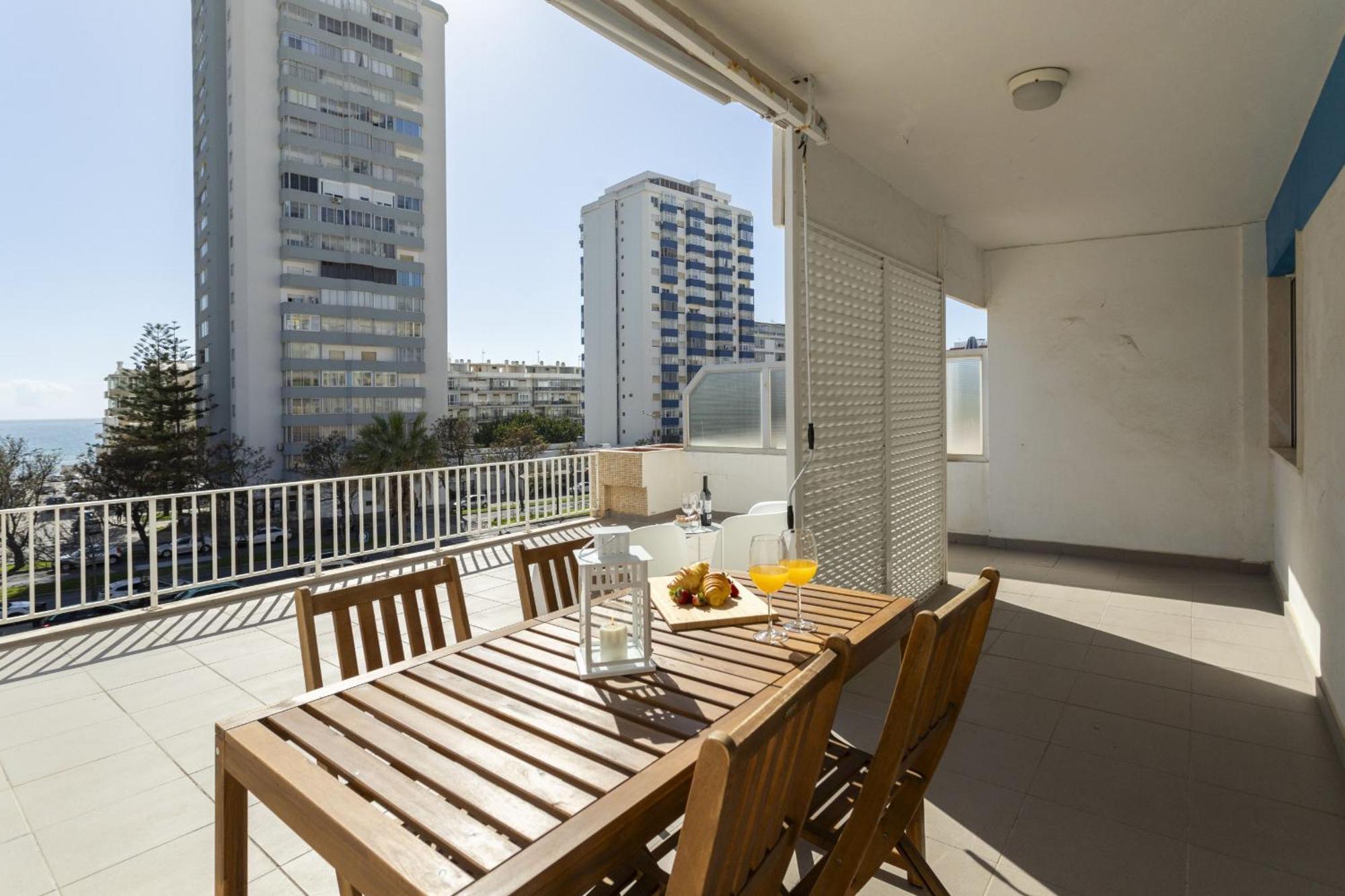 Апартаменты New! Quarteira Sea View Экстерьер фото