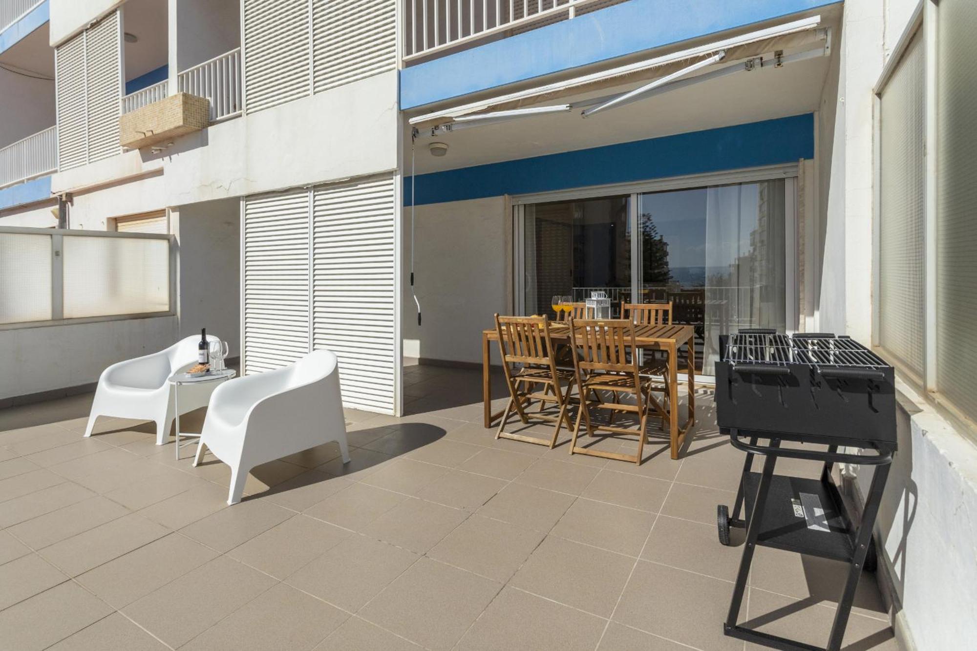 Апартаменты New! Quarteira Sea View Экстерьер фото